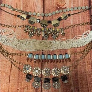 JCrew and LOFT necklace bundle